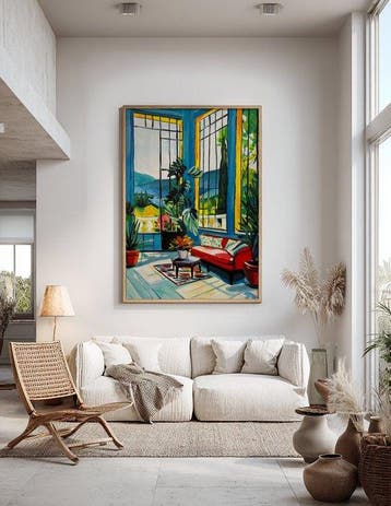 E. García - Interior azul XL