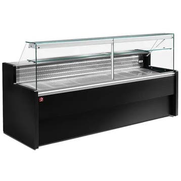 Koeltoonbank 1500x800x1220 mm met RVS Werkblad en LED – S., Verzenden, Nieuw in verpakking