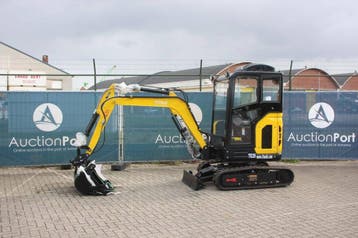 Veiling: Minigraver Titan TE25 Diesel (Kubota motor) 2025 Ni, Ophalen, Graafmachine