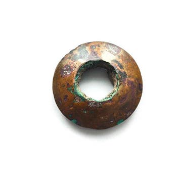 Oud-Chinees Brons Reisritueel Bi-disc - Kracht van het