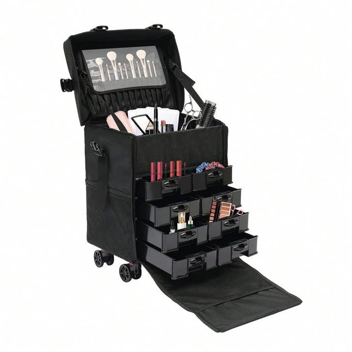 Make-up Trolley met 8 Laden en Wielen Professioneel, Sieraden, Tassen en Uiterlijk, Uiterlijk | Cosmetica en Make-up, Nieuw, Verzenden