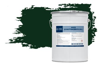 Wixx Schuttingbeits UV+ Bosgroen 5L, Verzenden, Nieuw, Beits, Minder dan 5 liter