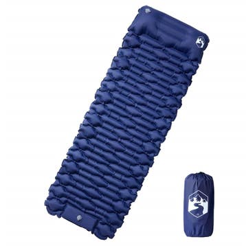 vidaXL Kampeermatras met kussen zelfopblazend 1-persoons, Verzenden, Nieuw