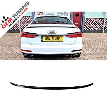 Kofferbak Spoiler A6 S6 C8 | S6-Style | 18-25 Sedan, Achterklep, Nieuw, Achter, Audi