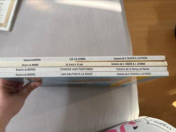 Lucky Luke, Rantanplan - 4x C - 4 Album - Eerste druk -, Nieuw
