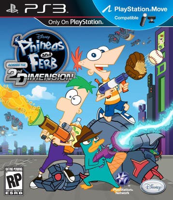 Disney Phineas and Ferb: Across the Second Dimension PS3, Avontuur en Actie, 2 spelers, Ophalen of Verzenden, Zo goed als nieuw