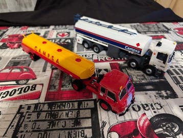 Salvat 1:43 - Model vrachtwagen (2) - Pegasos Mofletes, Nieuw