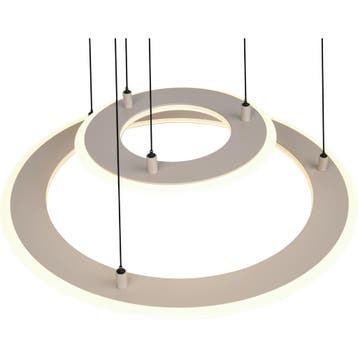 LED Hanglamp - Trio Select Cromer - 1 Lichtpunt van 53 Watt, Ophalen of Verzenden, Nieuw, Metaal, Overige fittingen