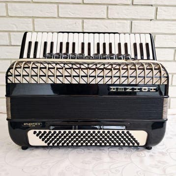 Hohner - Atlantic IV De Luxe - - Accordeon - Duitsland -, Muziek en Instrumenten, Blaasinstrumenten | Blokfluiten, Nieuw