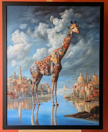 Wilhem VON KALISZ (XX-XXI) - The Earth is Beautiful as a, Antiek en Kunst