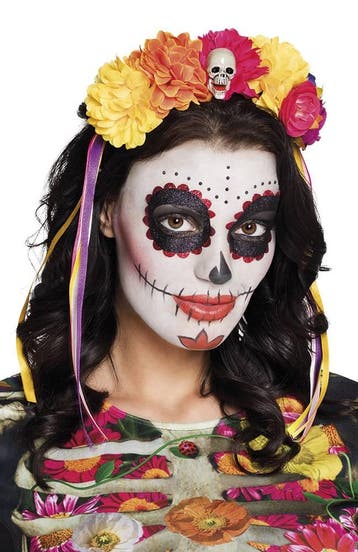 Tiara kroon La Pelona (Dia de los Muertos / Day of the, Verzenden, Nieuw