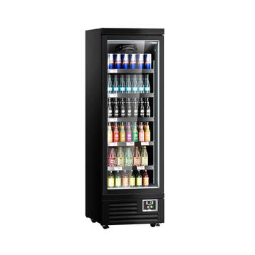 GGM Gastro | Wandkoelmeubel - 630mm - 443 liter - 1 glazen |, Verzenden, Nieuw