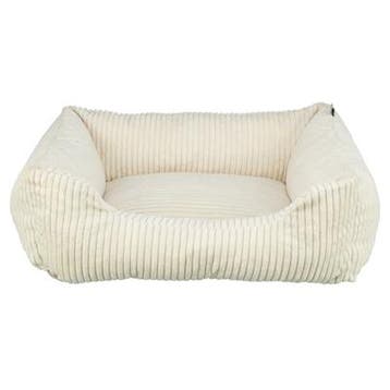 Trixie vital hondenmand jonna hoekig ribfluweel creme, Dieren en Toebehoren, Verzenden, Nieuw