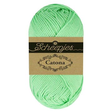 Scheepjes Catona 50 gram - 104 mint whisper - Katoen Garen, Ophalen of Verzenden, Nieuw