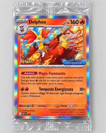 Pokémon - 4 Verzegelde kaart 074 Event exclusive of, Nieuw