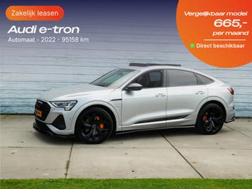 Audi e-tron | Zakelijk Leasen vanaf 261,- p/mnd, Auto's, Audi