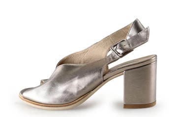 NeroGiardini Slingbacks in maat 37 Brons, Overige kleuren, Verzenden, Zo goed als nieuw, NeroGiardini