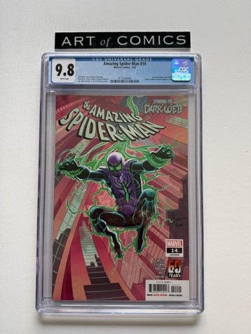 The Amazing Spider-Man Vol 6 #14 - CGC 9.8 - Janine Godbe, Nieuw
