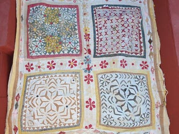 Decoratief ornament - India - Patchwork uit Rajasthan