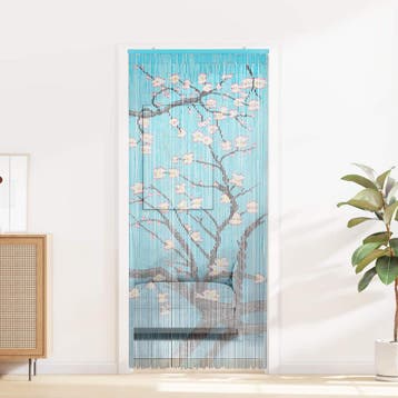 vidaXL Insect Deurgordijn Meerkleurig 90 x 200 cm Bamboe, Verzenden, Nieuw