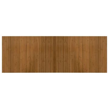 Bamboe Vloerkleed 70x200cm | Retourdeal 28% Korting, Bruin, Natuurlijk, Rechthoekig, Nieuw