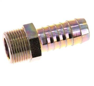 G 3/4 Buitendraad x 19mm Verzinkt Stalen Slangpilaar 25, Verzenden, Nieuw