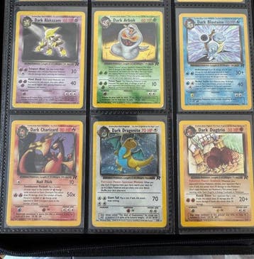Pokémon - 85 Compleet album - WOTC - Team Rocket, Nieuw