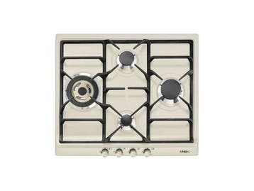 SMEG Cortina SR764PO - Gaskookplaat - 60 cm - Retro - Crème, Verzenden, Nieuw