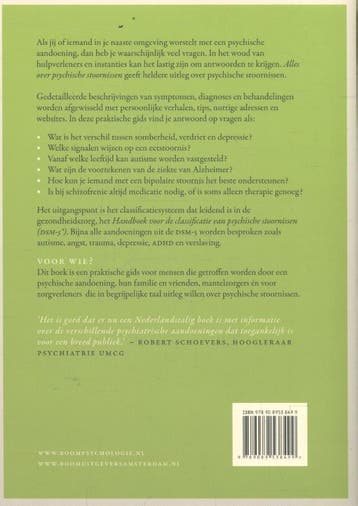 Alles over psychische stoornissen 9789089538499, Boeken, Verzenden, Gelezen, American Psychiatric Association