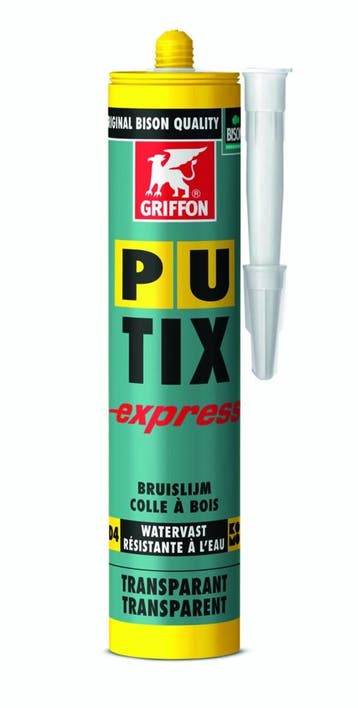 Griffon pu tix express d4 1 stuk, 310 ml, transparant, koker, Verzenden, Nieuw