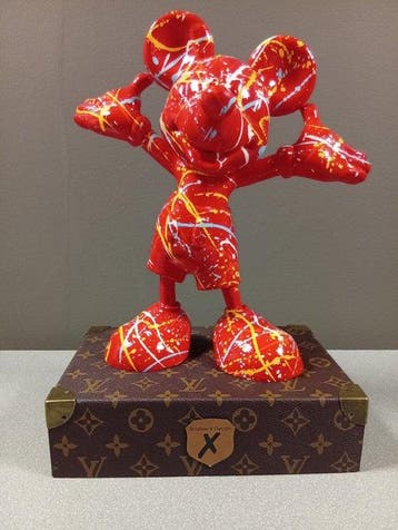Brother X - Happy Mickey by Louis Vuitton - XL - vivid