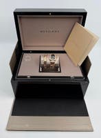 Bulgari Serpenti Tubogas Rose Gold - Black Dial Diamonds, Overige merken, Polshorloge, Nieuw, Goud