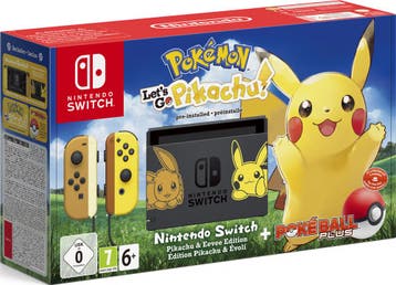 Nintendo Switch Pokemon Lets Go Pikachu Bundle (boxed) (..., Verzenden, Gebruikt