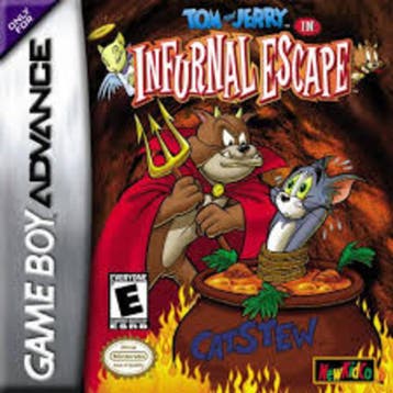 Tom & Jerry Infurnal Escape - Gameboy Advance (Losse Cass..., Spelcomputers en Games, Games | Nintendo Game Boy, Ophalen of Verzenden