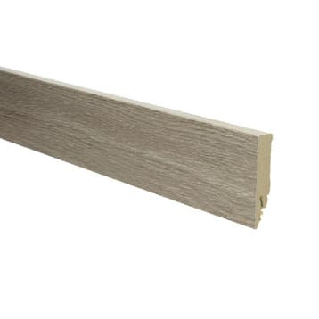 Rechte folieplint 70x14 eiken kaneel (Folie plinten), Overige materialen, Verzenden, 50 tot 150 cm, Overige typen