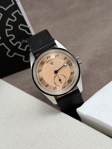 Sugess - Art Master Automatic Jump Hour Salmon - Zonder, Sieraden, Tassen en Uiterlijk, Nieuw