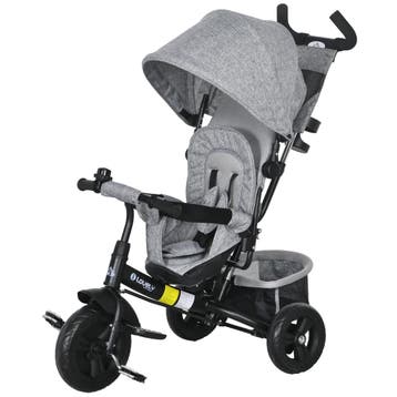 TRUUSK 6-in-1 Driewieler Met Duwstang - Afneembaar Zonnedak, Kinderen en Baby's, Verzenden, Nieuw