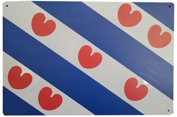 Friesche vlag reclamebord, Ophalen of Verzenden, Nieuw
