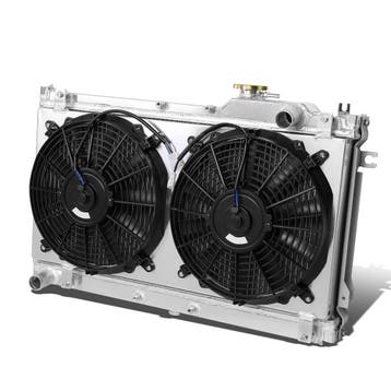 SK-Import Voor Radiator met Shroud en Fans 2 Rij Mazda MX-5, Auto-onderdelen, Ophalen of Verzenden, Nieuw, Mazda