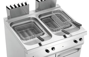 Bartscher Friteuse | SERIE 700 | Gas | 15+15L | 100°C/190°C, Ophalen of Verzenden, Nieuw in verpakking