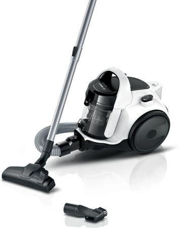 Bosch BGS05A225 Serie 2 - Stofzuiger zonder zak - Wit •, Verzenden, Zo goed als nieuw