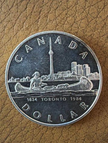 Canada. 1 Dollar 1984 Toronto, Proof - 23.32g (Zonder