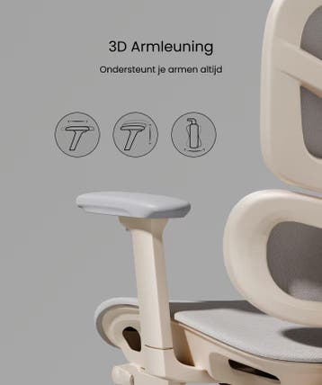 Ergonomische Bureaustoel -  Office Chair - Gamestoel - Volwa, Verzenden, Zo goed als nieuw