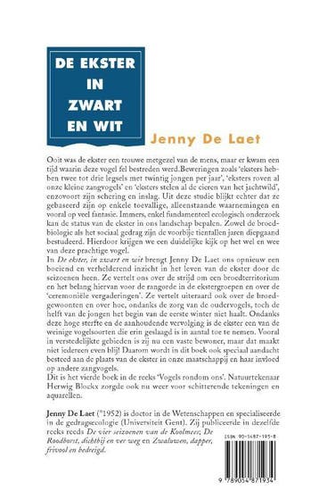 De ekster, in zwart en wit / Vogels rondom ons / 4, Verzenden, Gelezen, Jenny de Laet