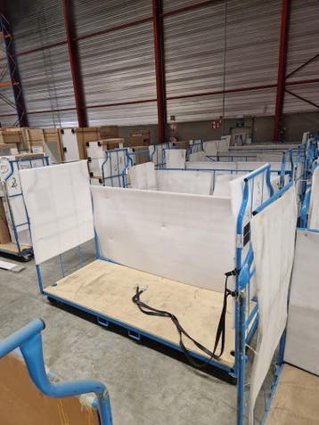 Meubeltransportwagen 2500x1150x1800mm Corletten L-frame, Ophalen of Verzenden, Overige typen, Emtrade NL