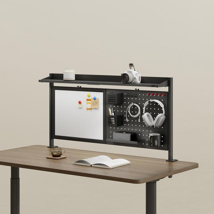 Bureau organizer Virvik zwart [en.casa], Huis en Inrichting, Bureaus, Verzenden