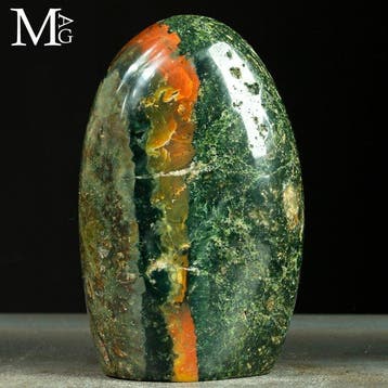 Ocean Jasper Vrijvormige Sculptuur – Gepolijste natuursteen