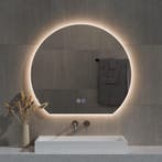 Spiegel Best Design Sunset Half Rond 60x54 cm Incl., Ophalen of Verzenden, Nieuw, Bad