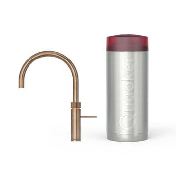 QUOOKER COMBI FUSION ROUND MESSING PATINA – 22FRPTN1636, Ophalen of Verzenden, Nieuw