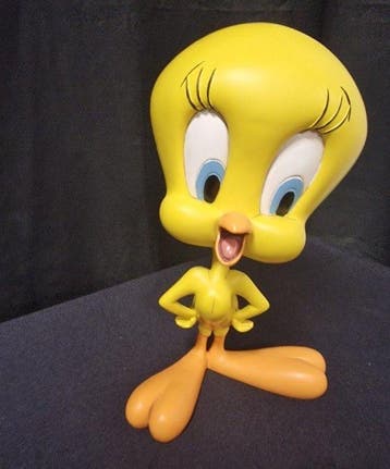 Warner Bros Looney Tunes - Beeldje - Tweety Classic Warner, Nieuw in verpakking